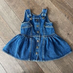 Girls vintage denim dress size 2t